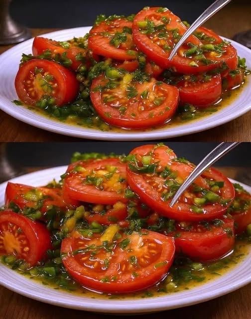 La salade de tomates magique