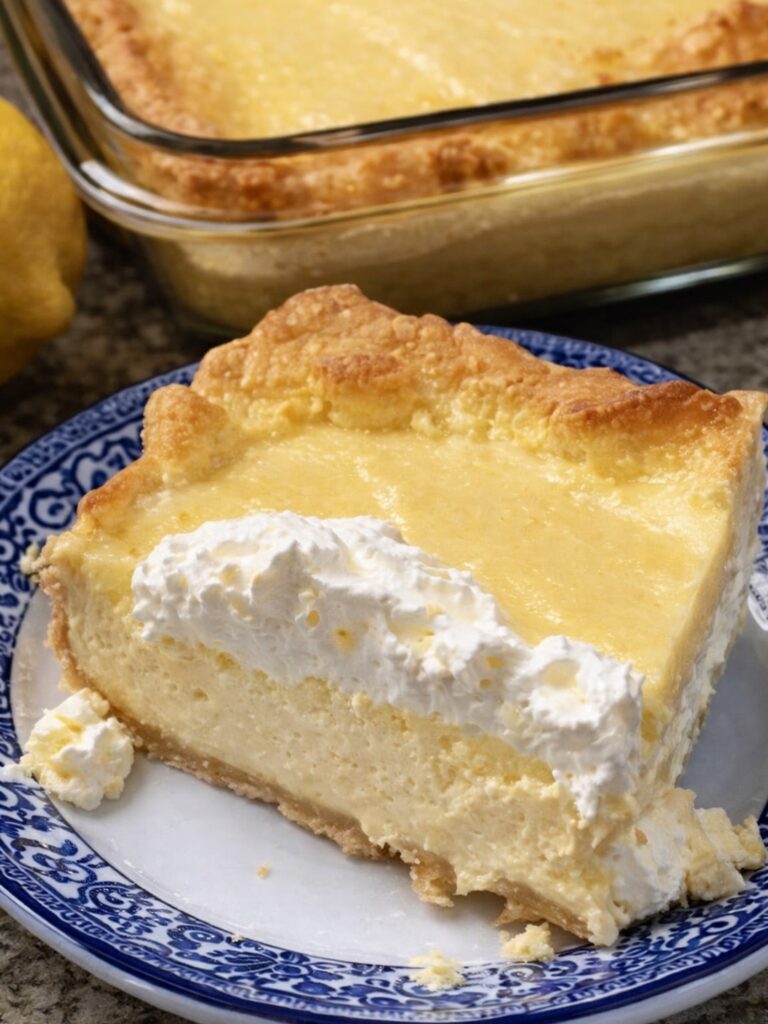 Tarte à la Crème Anglaise à l’Ancienne
